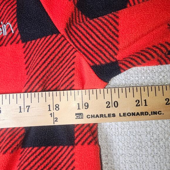 Calvin Klein Kids Buffalo Check Soft Cozy Robe Chrismas! Med 7/8 - Picture 7 of 9